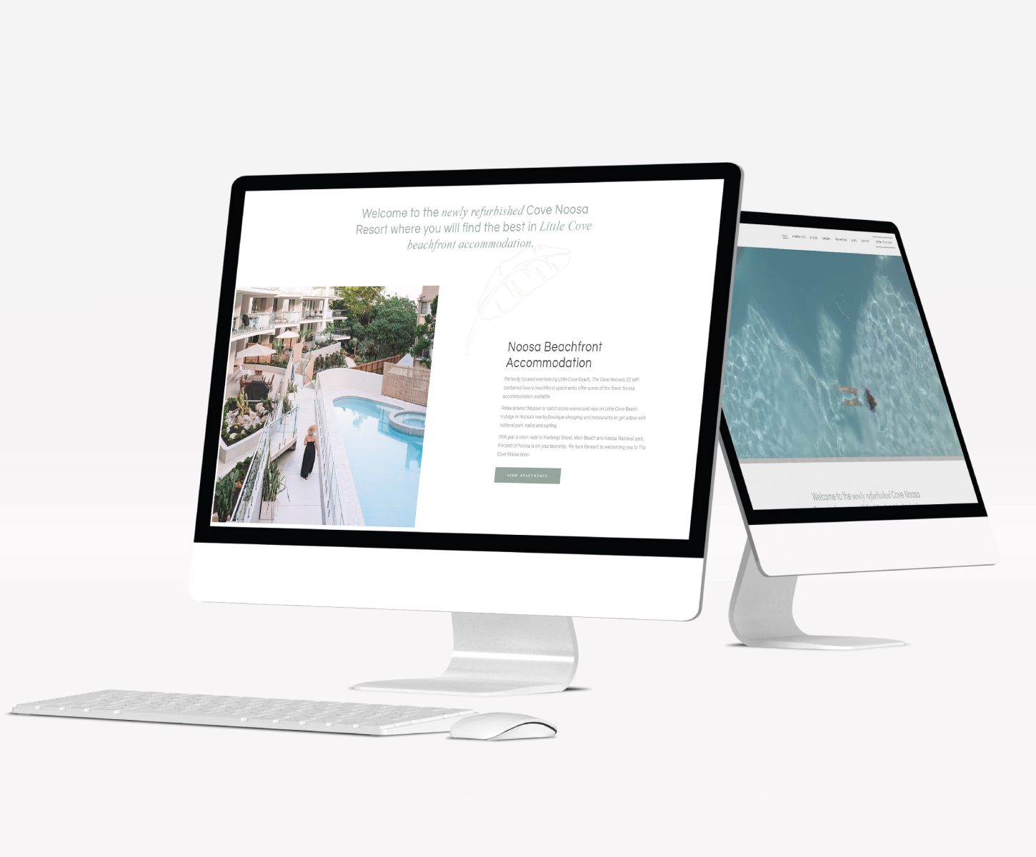 The Cove Noosa Website design