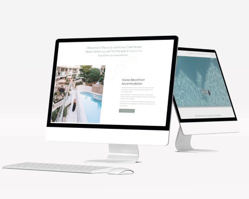 The Cove Noosa Website design